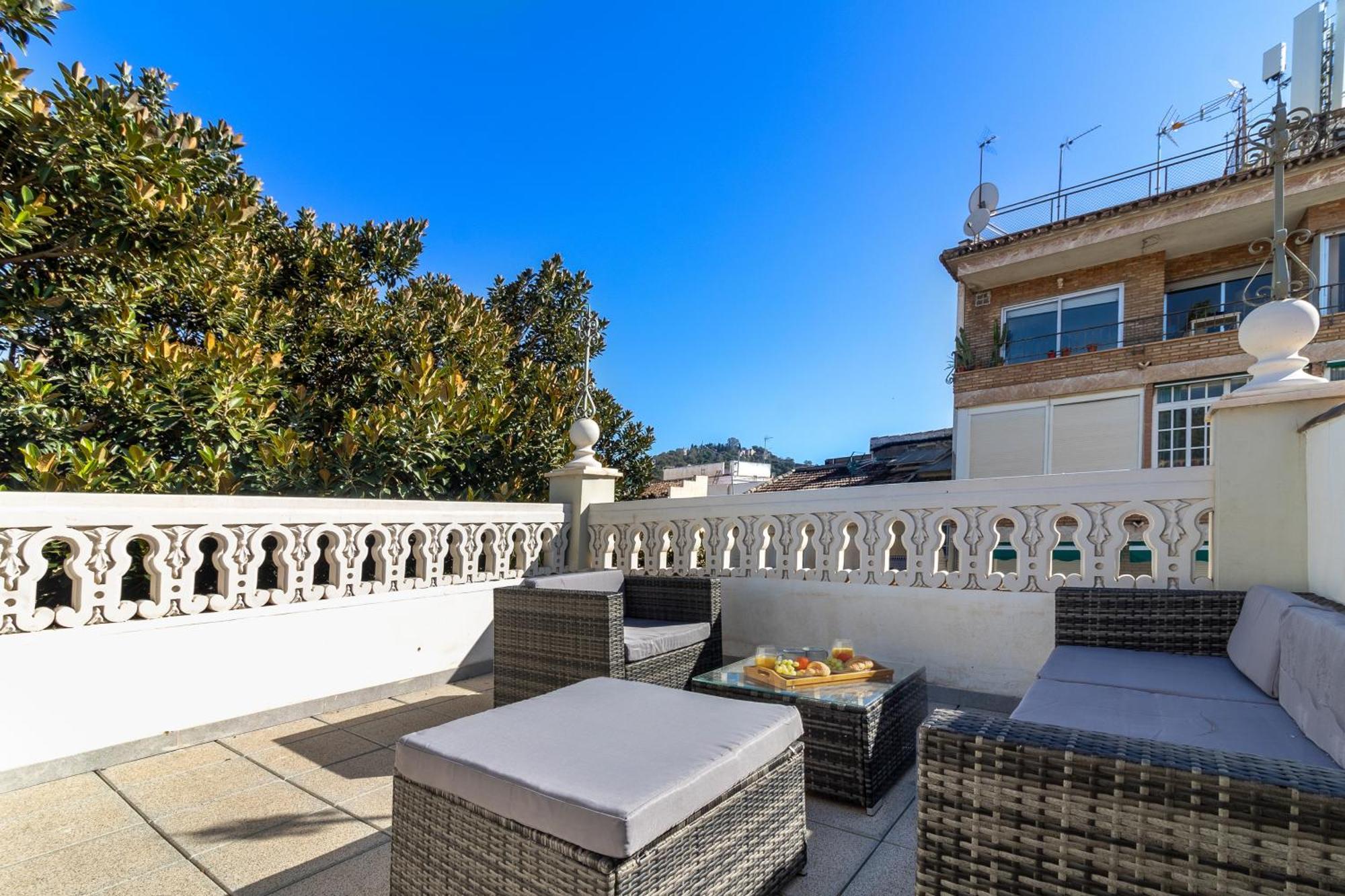 מאלגה Nt Luxury Central Duplex With Terrace & Parking מראה חיצוני תמונה